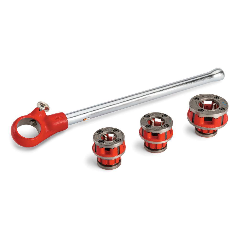 Exposed Ratchet NPT Pipe Threading Set 