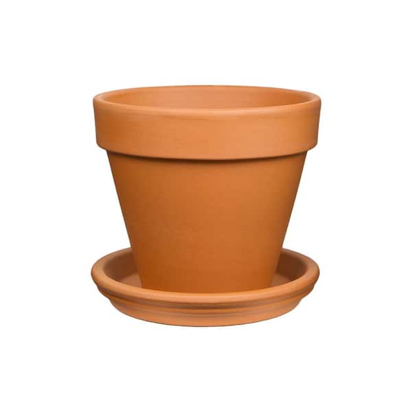 Pennington - 9.5 in. Medium Clay Terra Cotta Pot