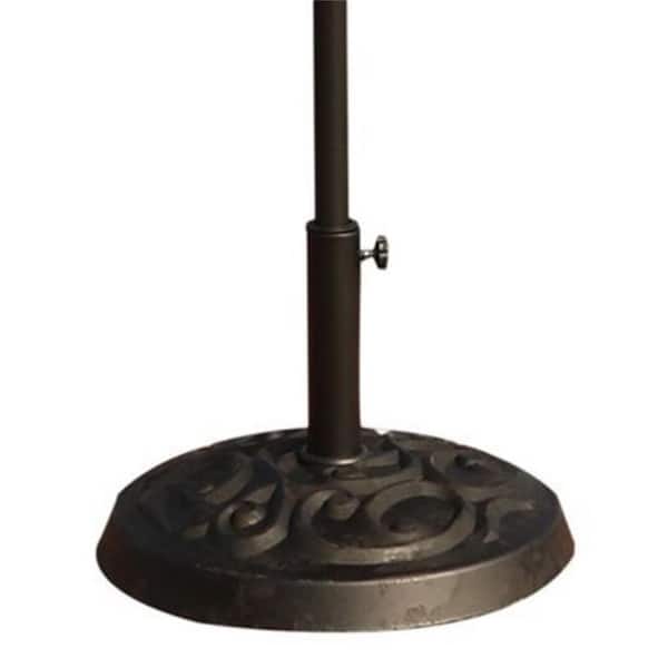 Sireck Resin Patio Umbrella Base in Black