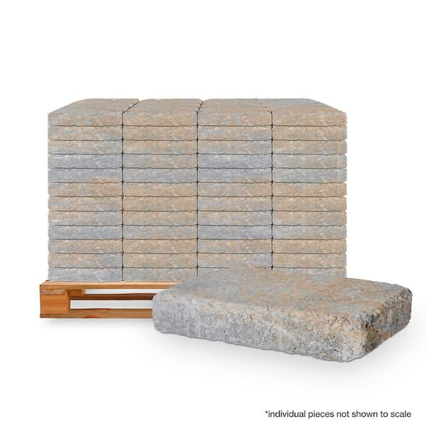 RumbleStone Rec 10.5 in. x 7 in. x 1.75 in. Yukon Concrete Paver (192 Pcs. / 98 Sq. ft. / Pallet)