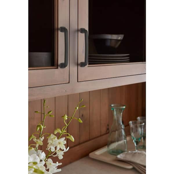 Surpass 5-1/16 in. (128mm) Classic Matte Black Arch Cabinet Pull