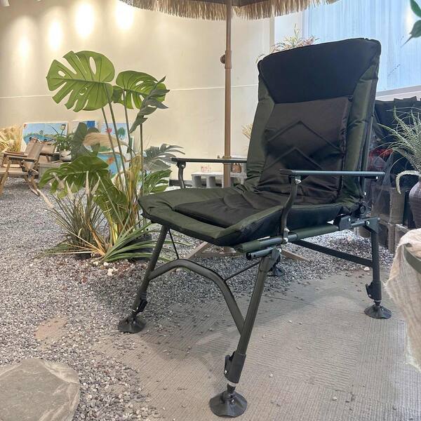 テーブル・チェア・ハンモック WANTKEY CAMP WANTKEY 3LEG Miscool Avex Black 1-Piece Metal Outdoor Chaise Lounge