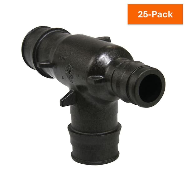 ProPEX 3/4 in. x 1/2 in. x 3/4 in. PEX-A Expansion Barb Engineered Polymer Reducing Tee (25-Pack)