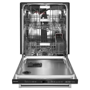 24 in. PrintShield Stainless Steel Top Control Built-in Tall Tub Dishwasher with Stainless Steel Tub, 44 dBA