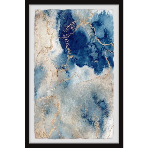 Unbranded "Lights From Above" by Marmont Hill Framed Abstract Art Print 24 in. x 16 in.
