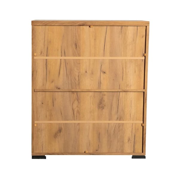 Coaster Home Furnishings Golden Oak Accent Cabinet with 2-Mesh Doors 951056  - The Home Depot