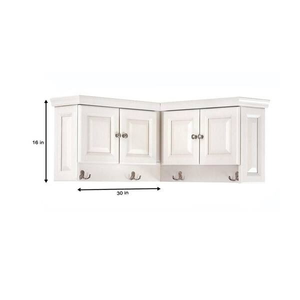 Home Decorators Collection Wood 0 Shelf Wall Mounted Garage Cabinet In Black Red 30 W X 16 H D 7400700410 The Depot Home Decorators Collection Wood 0 Shelf, Home Depot Wall Cabinets