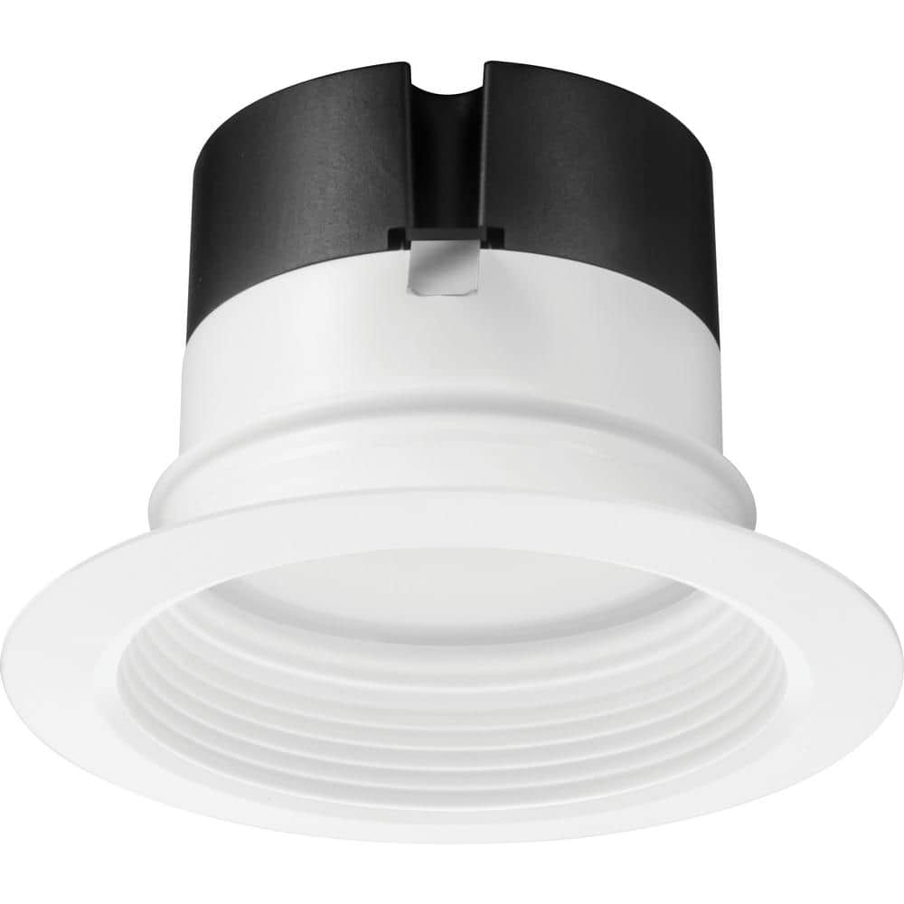 E-Series 4" Switchable White LED Downlight in Brushed Nickel