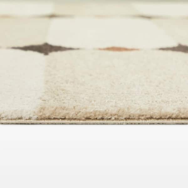 Barlow Cream/Beige 5 ft. x 7 ft. Area Rug