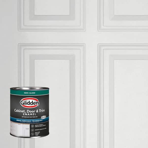 1 qt. PPG1001-2 Aria Semi-Gloss Door, Trim and Cabinet Paint