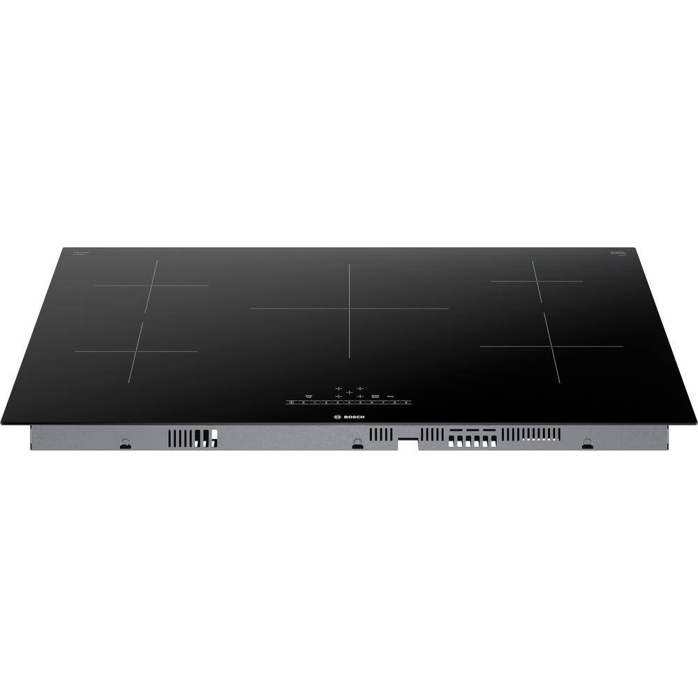36" Frameless Black Induction Cooktop with 5 Elements