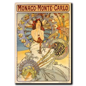 Monaco-Monte Carlo by Alphonse Mucha 32 in. x 24 in