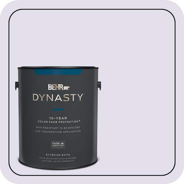 BEHR DYNASTY 1 gal. #M560-1 Sweet Bianca Satin Enamel Exterior Stain ...