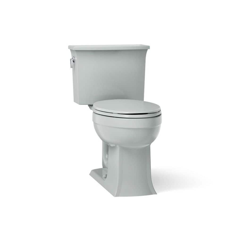 Archer 12 in. Rough In 2-Piece 1.28 GPF Single Flush Elongated Toilet in Ice Grey Seat Not Included price history on PriceWatchPro