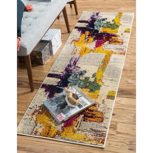 Estrella Regis Beige 2' 7 x 10' 0 Runner Rug