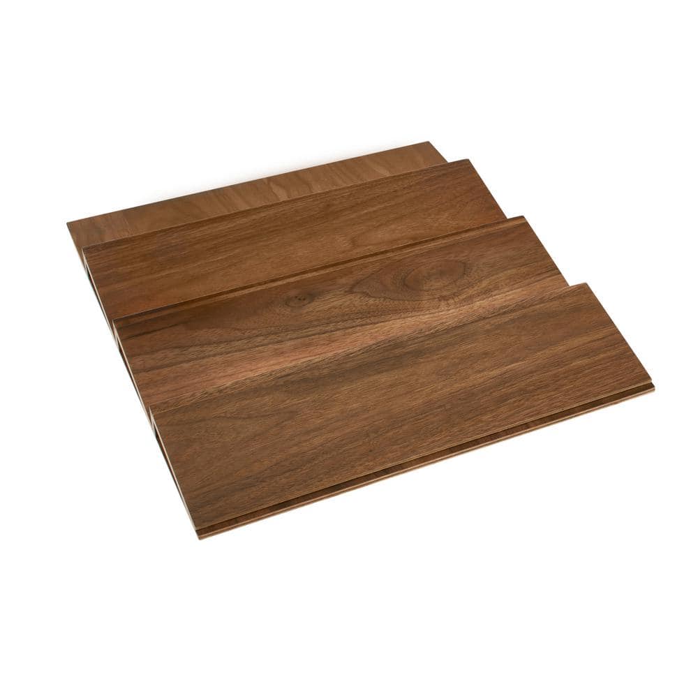Rev-A-Shelf 1.55 in. H x 16 in. W x 19.75 in.3-Tier Wooden Spice Drawer  Organizer Insert, Natural 4SDI-18 - The Home Depot