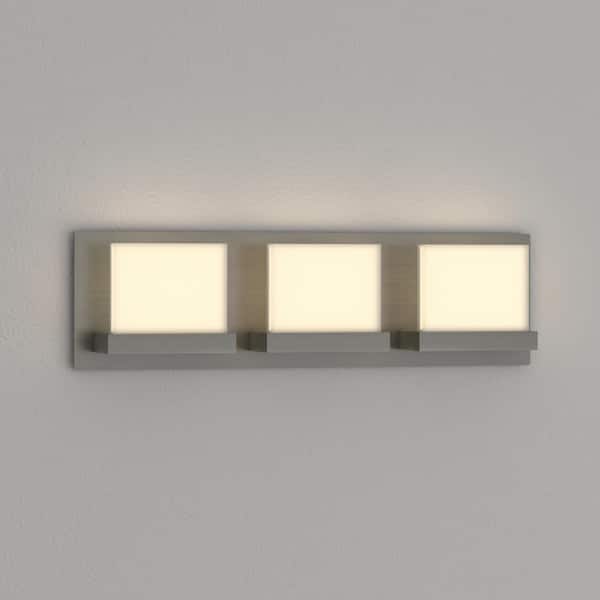 Cadre Miroir Home Decorators Collection 24x24 Pouces, Marron, Anti-buée