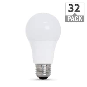 60-Watt Equivalent A19 Dimmable CEC Title 20 Compliant ENERGY STAR 90+ CRI E26 LED Light Bulb, Daylight 5000K (32-Pack)