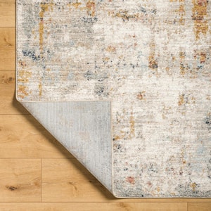 Beckham Gray/Beige Ombre 5 ft. x 7 ft. Indoor Area Rug