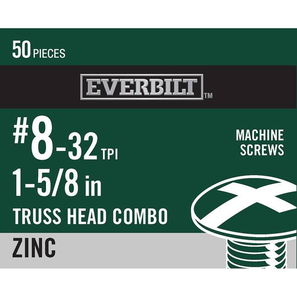 Top Quality #10-24x5/16 Steel Zinc Truss Combo Post Screws – 25 Sets Open Stock