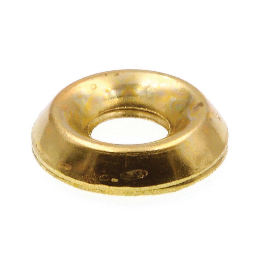 No.10 Heavy Duty Brass Plated Screw Cup Washer Surface Finishing Countersunk