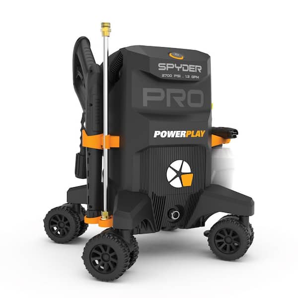 Powerplay Spyder Pro 2700 PSI 1.3 GPM 14 Amp Cold Water Electric Pressure Washer with 1000 ml High Pressure Foam Cannon