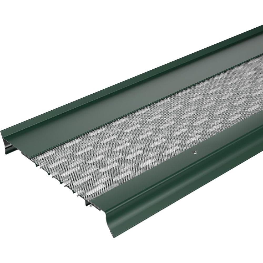 Goldguard Micromesh 6 in. Gutter Cover, Stainless Steel Mesh Leaf Guards (Forest Green-25 ft.) price history on PriceWatchPro