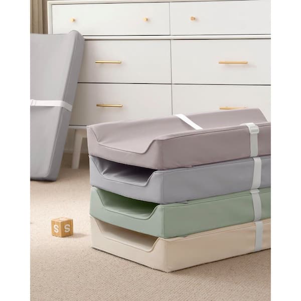 Baby Changing Pad Waterproof PU Foam Changing Pad On Table Topper For Changing Diaper And Dresser I.1171238443