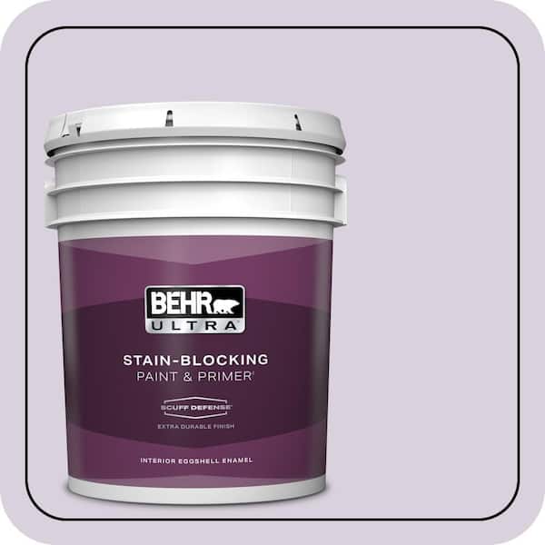 BEHR ULTRA 5 gal. #S100-1 Spring Bouquet Extra Durable Eggshell Enamel Interior Paint & Primer