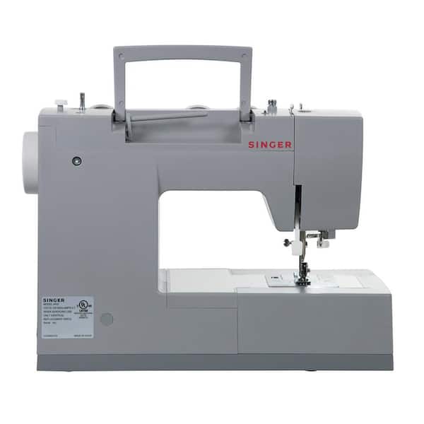 Sewing Machine Dust Cover Compatible with Most Standard Home Singer & Brother Machines, Visible PVC Window (Red)