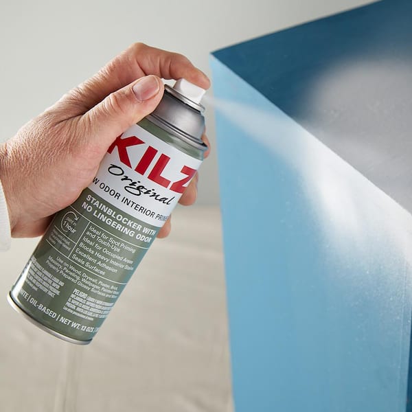 KILZ - Original 13 oz. White Low-Odor Oil-Based Interior Primer Spray, Sealer, and Stain Blocker