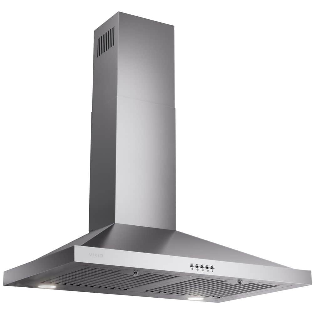 30 in. 380 CFM Convertible Kitchen Wall Mount Range Hood in Stainless Steel with Push Control, LEDs and Carbon Filters price history on PriceWatchPro