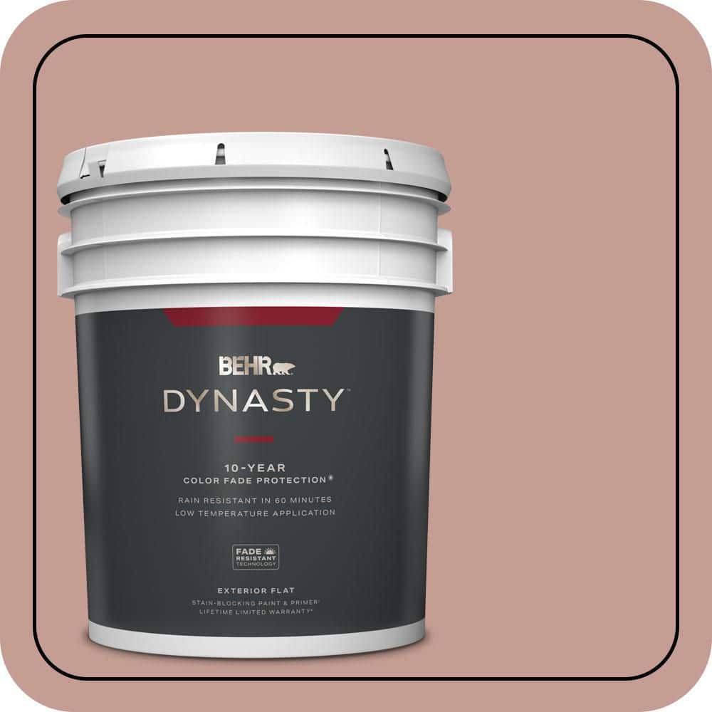 5 gal. #S170-4 Retro Pink Flat Exterior Stain-Blocking Paint & Primer price history on PriceWatchPro