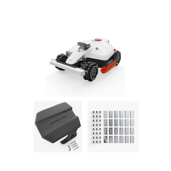 LUBA 2 AWD 3000HX 15.8 in. Robot Mower, Garage and Blade Kit (24-Pieces) Combo