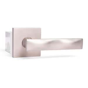 Essex Satin Nickel Bed/Bath Modern Door Handle (Privacy - Left Hand)
