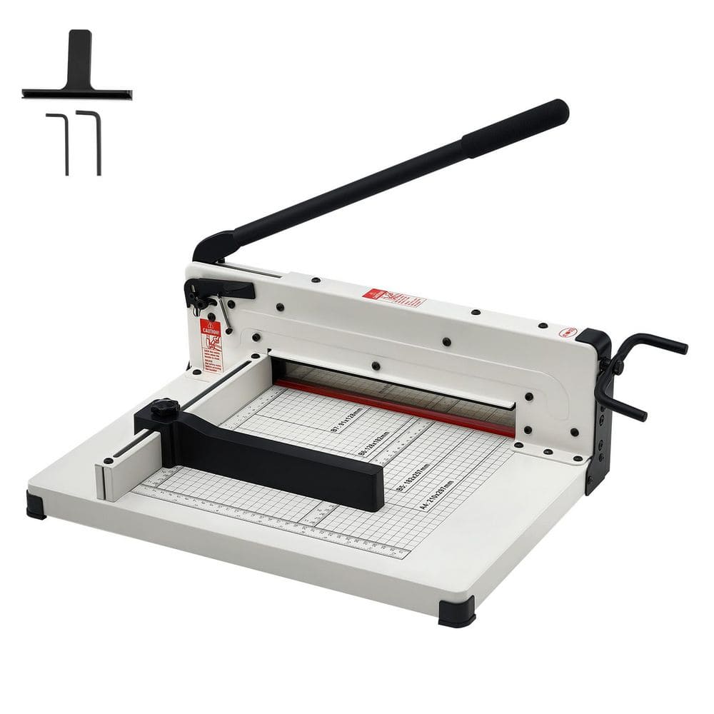 Heavy Duty Paper Cutter, Solid Steel Construction, 12 in. Tile Cutter with Steel Blade and handle grip, adjustable blade price history on PriceWatchPro