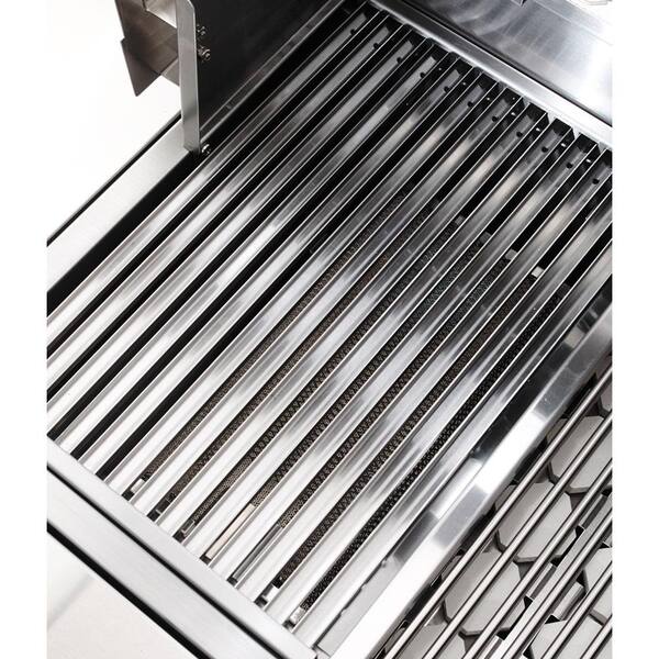 36 In Built In Natural Gas Grill In Stainless With Sear Zone Vbq36szg N The Home Depot