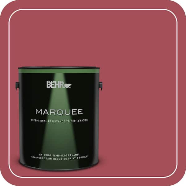 BEHR MARQUEE 1 gal. Home Decorators Collection #HDC-FL15-02 Cranberry Jam Semi-Gloss Enamel Exterior Paint & Primer