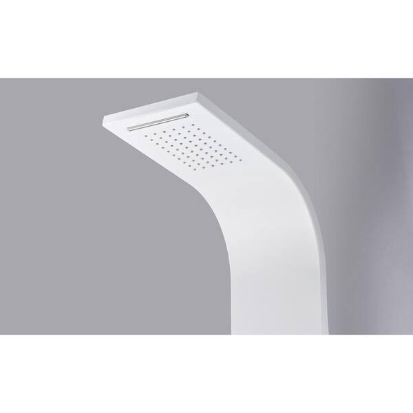 ANZZI ARENA Series 60 in. 2-Jetted Full Body Shower Panel System 