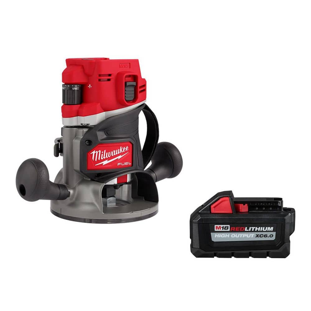 M18 FUEL 18V Lithium-Ion Cordless Brushless 1/2 in. Router with (1) 6.0 Ah Battery price history on PriceWatchPro
