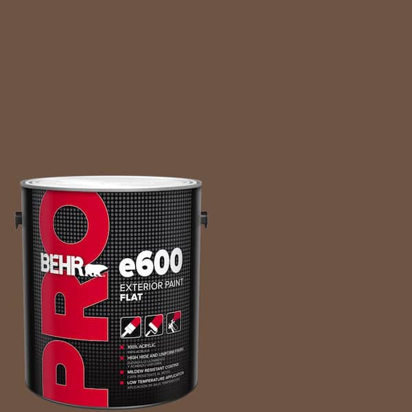 BEHR PRO 1 gal. #280F-7 Breakfast Blend Flat Exterior Paint