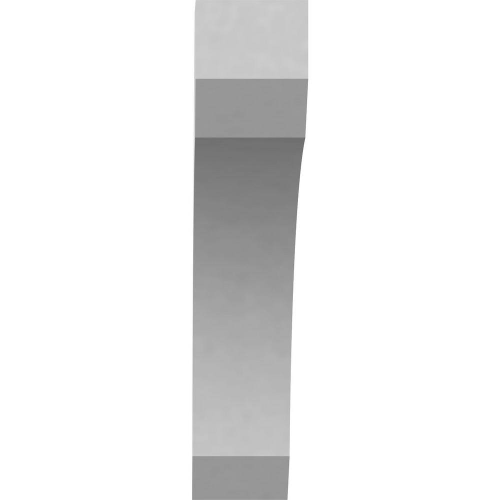 Contemporary 24" Primed Urethane Decorative Bracket