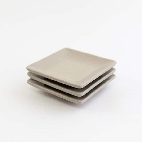 Carthage.Co La Marsa Muslin Condiment Square Dish (Set of 3)