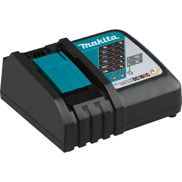 Makita 18V LXT 4.0 Ah Battery and Rapid Optimum Charger Starter Pack with Bonus 18V LXT Multi-Tool (Tool-Only) BL1840BDC2XMT03 - The Home Depot