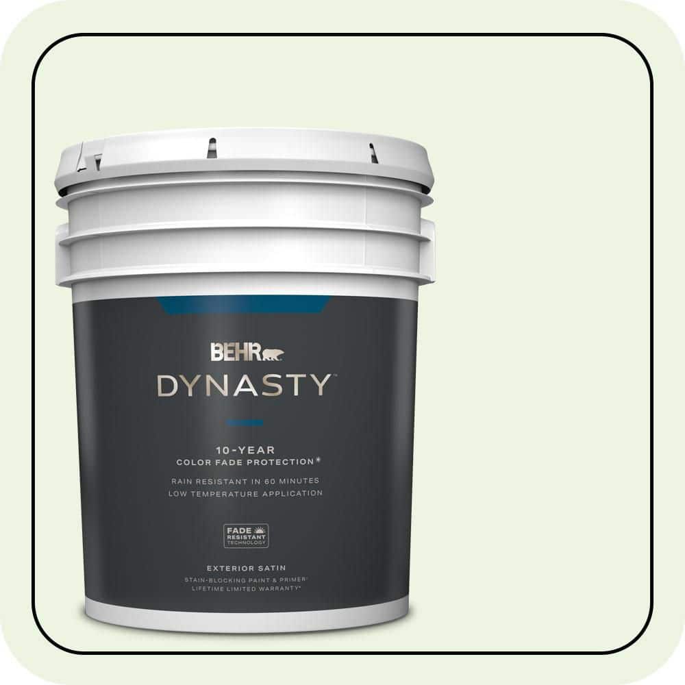 5 gal. #430A-1 Mint Hint Satin Enamel Exterior Stain-Blocking Paint & Primer price history on PriceWatchPro