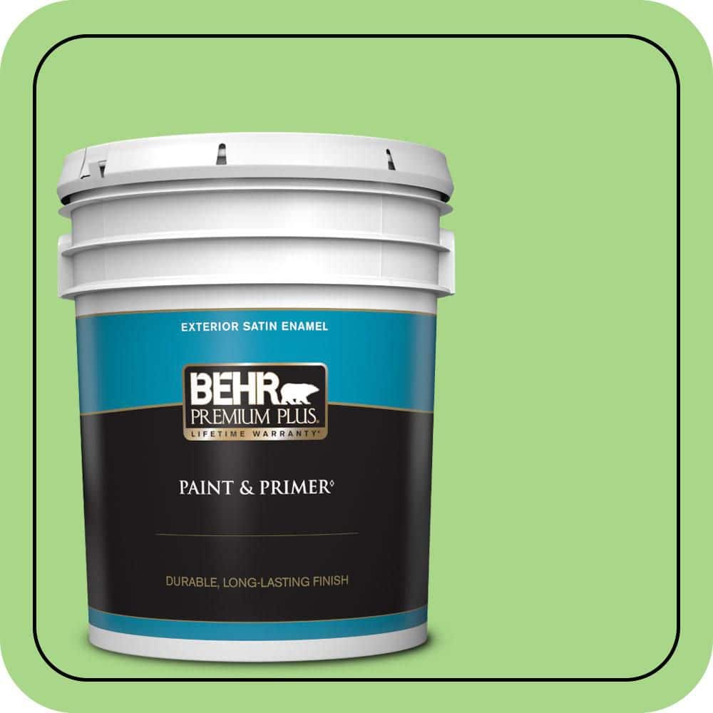 5 gal. #430B-4 Peas in a Pod Satin Enamel Exterior Paint & Primer price history on PriceWatchPro