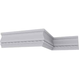 SAMPLE - 3/4 in. x 12 in. x 3-1/8 in. Urethane Maria Chair Rail Moulding