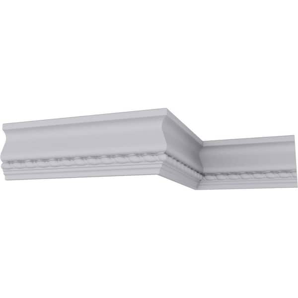 Ekena Millwork SAMPLE - 3/4 in. x 12 in. x 3-1/8 in. Urethane Maria Chair Rail Moulding