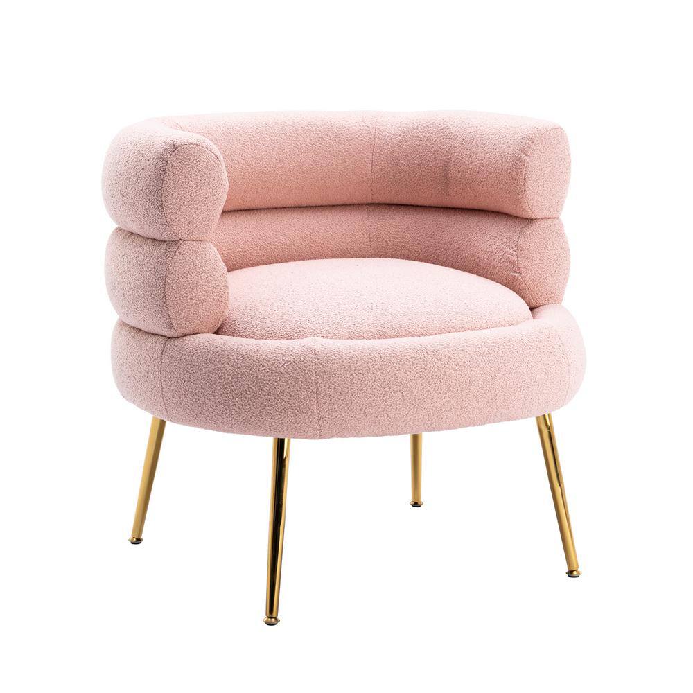 Pink Accent Arm Chair Set Of 1 GZ B2W20221852 The Home Depot   Pink Accent Chairs Gz B2w20221852 64 1000 