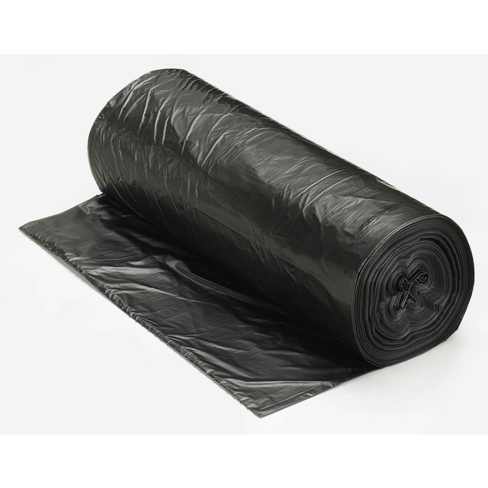 45 Gal. 22 mic 40 in. x 48 in. Black Can Liner (25 per Roll, 6-Roll per Case) price history on PriceWatchPro